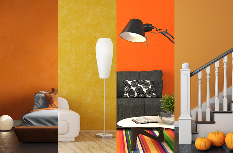 Bright Autumn Colors for Your Home