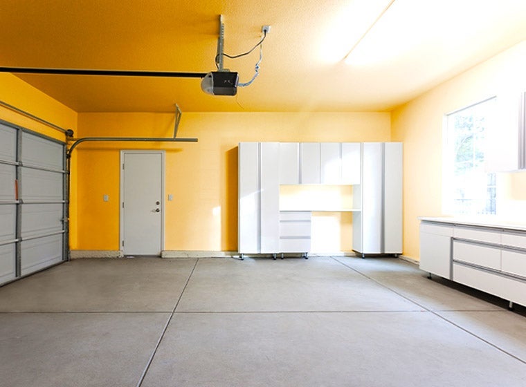 Interior garage deals wall paint colors