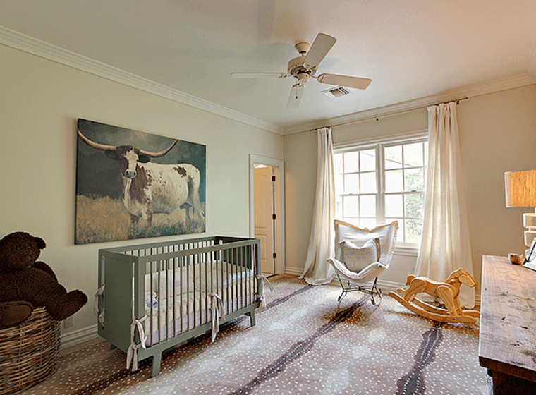 Beige Baby Nursery