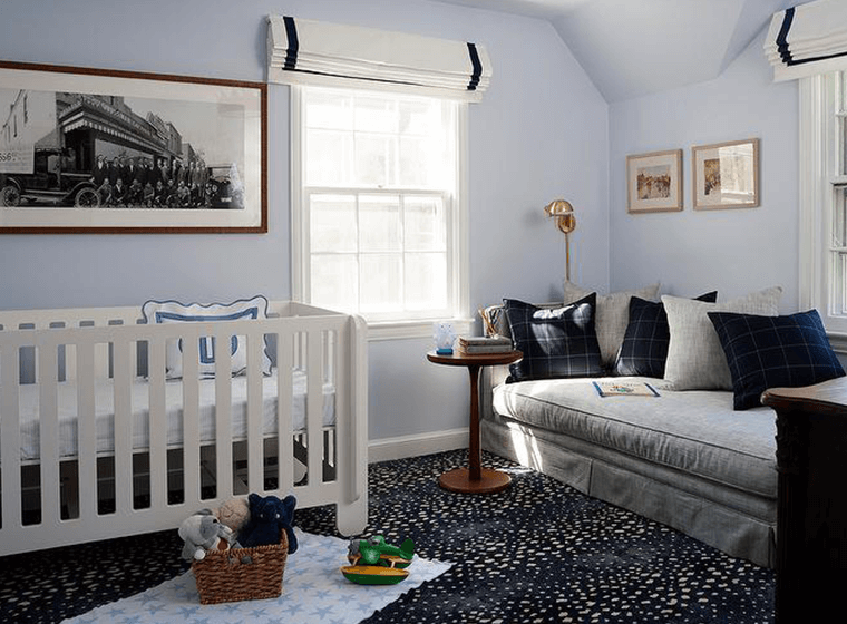 Blue Baby Nursery