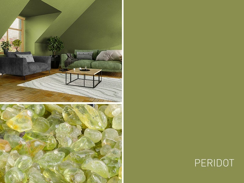 "peridot color swatch"