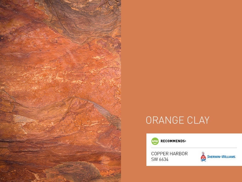 OCTOBER 2020 - ORANGE CLAY