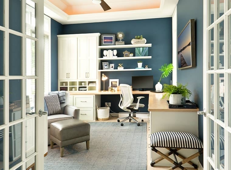 Five Simple Design Ideas to Help a Home Office Shine