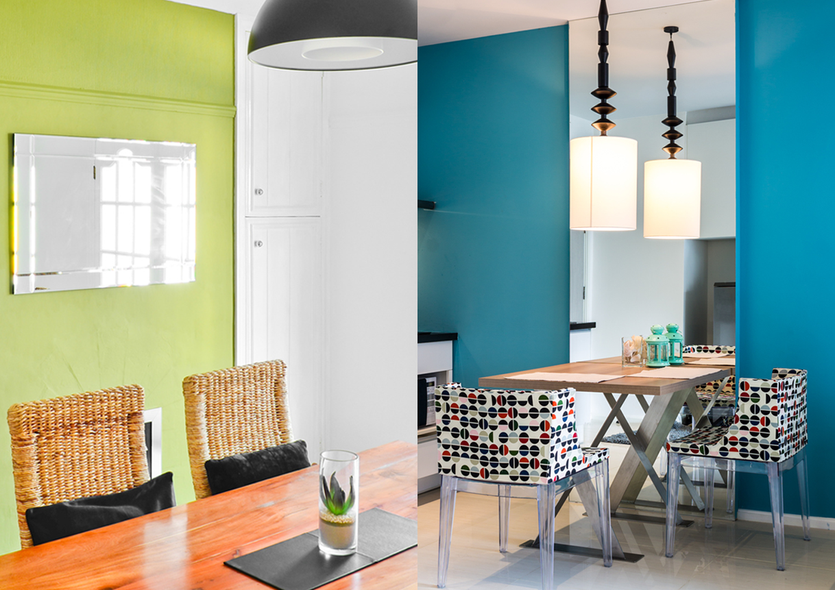 Green and Blue House Paint Inspiration 