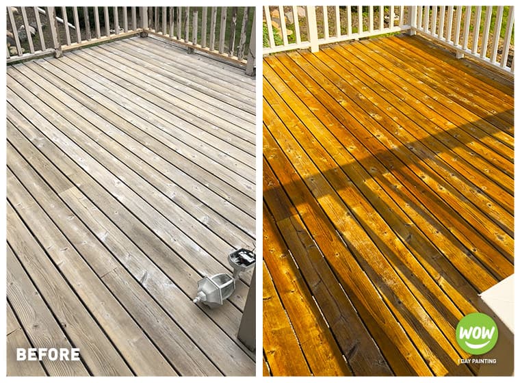 Deck Staining 