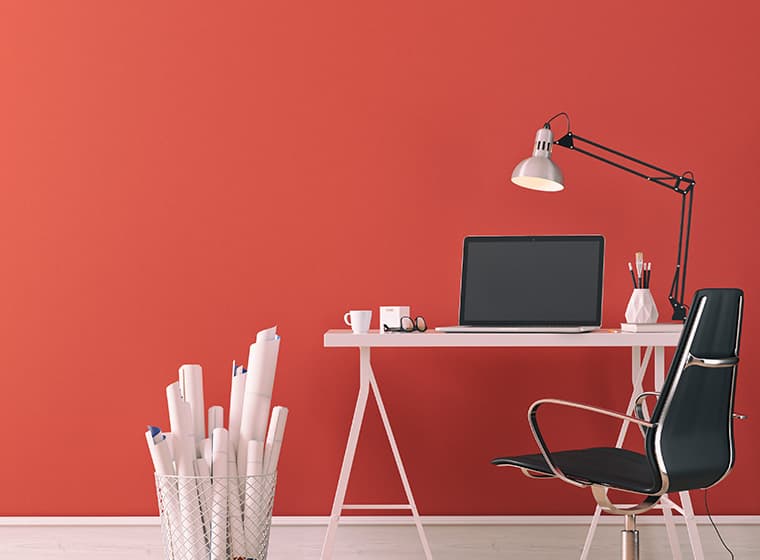 Red Home Office