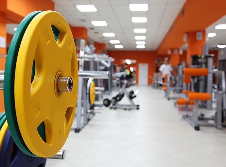 Orange Home Gym 