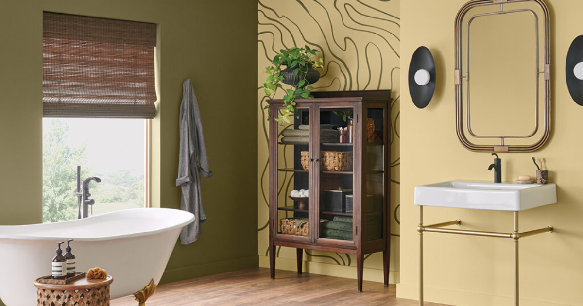 Bathroom | Palm Leaf
