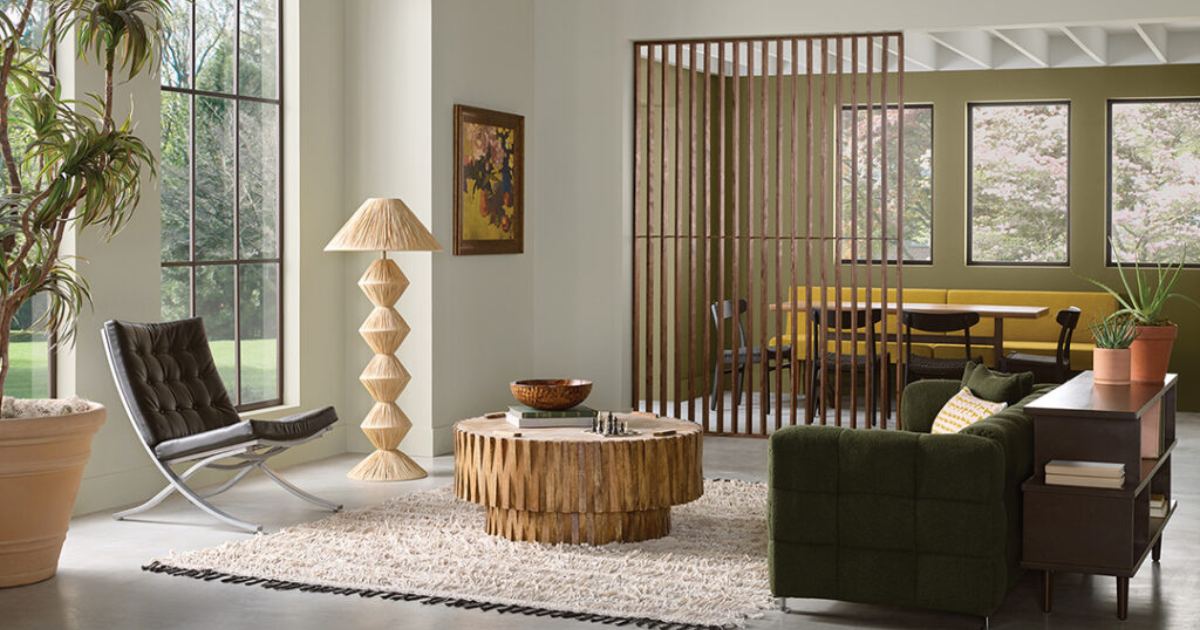Living Room | Palm Leaf