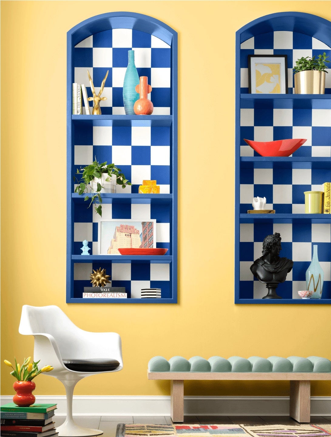 WOW 1 Day Painting -Paint trends 2025 - Yellow Accent Wall