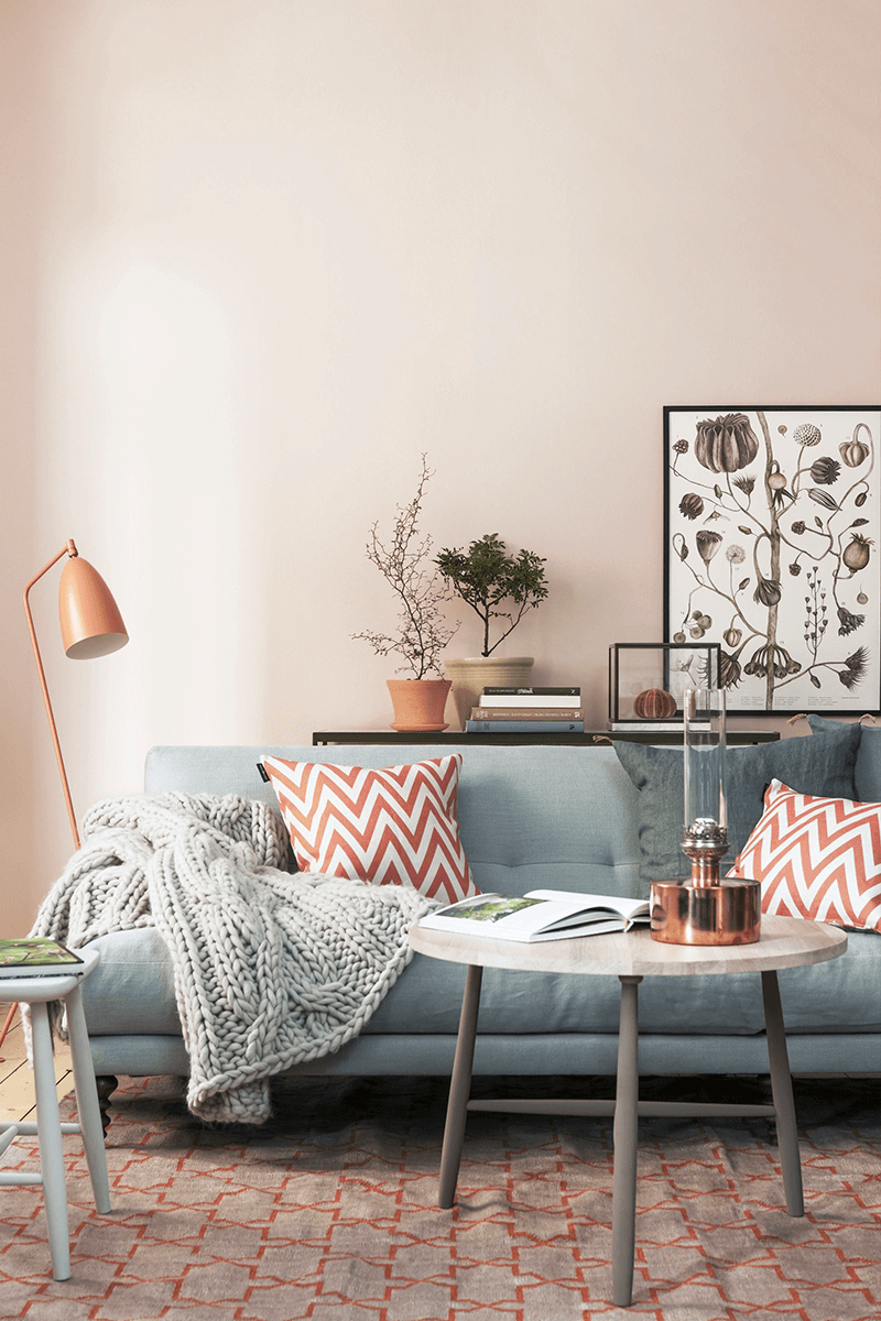 Brighten Up Any Room With A Flattering Peach Paint Color