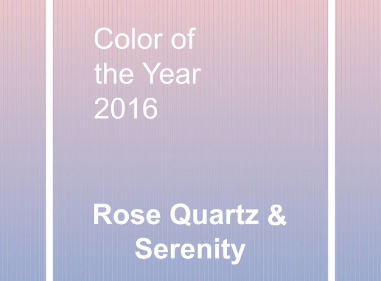 Pantone colors of the year Rose Quartz and Serenity WOW 1 DAY PAINTING