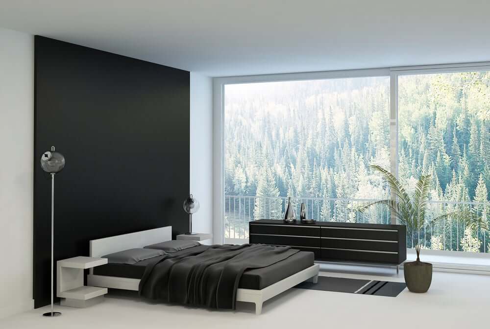 black-wall-paneling | Interior Design Ideas